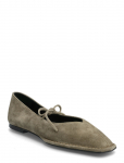 ALOHAS - Sway Suede Tan Leather Ballet Flats - Baleriinad - 41