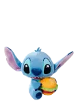 Lilo & Stitch - Disney Stitch With Burger 25 Cm - Pehmed loomad - 25 CM