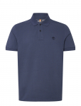 Timberland - Millers River Pique Short Sleeve Polo Oceana - Spordi l&uuml;hikeste varrukatega polos&auml;rgid - M