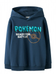 Name It - Nkmstrek Pokemon Nreg Swe Wh Bru Box Sky - Kapuutsiga pusad - 146-152
