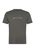 Armani Exchange - T-Shirt - L&uuml;hikeste varrukatega - S