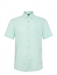 Lindbergh - Cotton/Linen Shirt S/S - L&uuml;hikeste varrukatega s&auml;rgid - XXL