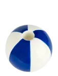 Balvi - Ceramic Candle Holder Beachball, Blue 8 Cm - K&uuml;&uuml;nlajalad - H:8CM