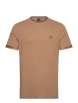 Lyle & Scott - Birdseye Half Tipped T-Shirt - L&uuml;hikeste varrukatega - S