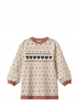 Fliink - Nova Multi Heart Dress - Pikkade varrukatega vabaajakleidid - 4 Y