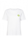 Coster Copenhagen - Cc Smile T-Shirt - Mid Sleeve - L&uuml;hikeste varrukatega - L
