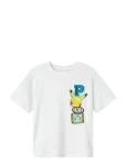 Name It - Nkmjeno Pokemon Nreg Ss Top Box Noos Sky - L&uuml;hikeste varrukatega - 134-140