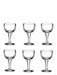 La Roch&egrave;re - La Roch&egrave;re Small Wine Glass Ballon, 6 Pcs - Dessert Wine Glasses - 14 CL