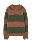 THE ANIMALS OBSERVATORY - Stripes Brown Boxfish Sweater - Pulloverid - 6 Y