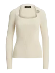 Lauren Ralph Lauren - Buckle-Trim Rib-Knit Sweater - Džemprid - M
