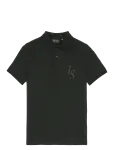 Lyle & Scott - L&S Monogram Polo Shirt - L&uuml;hikeste varrukatega polos&auml;rgid - 9-10