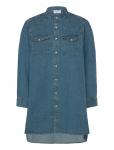 Filippa K - Western Denim Shirt Dress - S&auml;rkkleidid - 36
