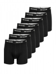 ONLY & SONS - Onsfitz Solid Black Boxer 7-Pack - Bokserid - M
