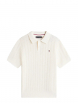 Tommy Hilfiger - Open Stitch Polo Sweater Ss - L&uuml;hikeste varrukatega polos&auml;rgid - 152