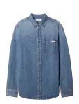 Calvin Klein Jeans - Ck Vint Indigo Casual Ess Shirt - Teksas&auml;rgid - XS
