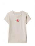 Calvin Klein - Micro Monogram Top - L&uuml;hikeste varrukatega - 140