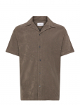 Lindbergh - Relaxed Fit Towel Shirt S/S - L&uuml;hikeste varrukatega s&auml;rgid - XXL