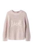 Lil'Atelier - Nmfemlen Emb Knit Lil - Pulloverid - 116