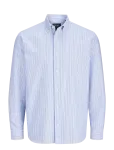 Jack & Jones - Jauharvey Oxford L/S Shirt Noos - Vabaaja s&auml;rgid - M