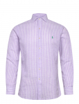 Polo Ralph Lauren - Custom Fit Striped Seersucker Shirt - Linased s&auml;rgid - S