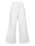 Ralph Lauren Kids - Eyelet French Terry Wide-Leg Sweatpant - Dressip&uuml;ksid - 129-130