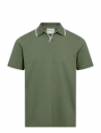 Bruun & Stengade - Bs Syros Regular Fit Polo Shirt - L&uuml;hikeste varrukatega - XL