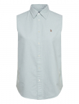 Polo Ralph Lauren - Cotton Oxford Sleeveless Shirt - Varrukateta - L