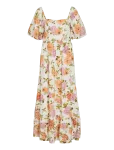 Vila - Viflola Square Neck 2/4 Ankle Dress/Dc/R - Maksikleidid - 36