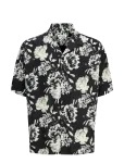 Jack & Jones - Jjjeff Monochrome Aop Resort Shirt Ss - L&uuml;hikeste varrukatega s&auml;rgid - XS
