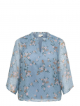ONLY Carmakoma - Carsigrid L/S V-Neck Top Aop - Pikkade varrukatega - 44
