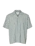 Selected - Slhrlxair Mix Ss Shirt - Vabaaja s&auml;rgid - L