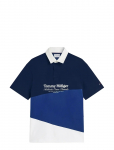 Tommy Hilfiger - Graphic Colorblock Classic Polo - L&uuml;hikeste varrukatega - XXL