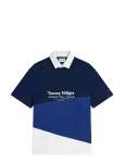 Tommy Hilfiger - Graphic Colorblock Classic Polo - L&uuml;hikeste varrukatega - XXL