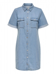 JDY - Jdyesmee Ss Button Dress Dnm - S&auml;rkkleidid - M