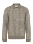 Lindbergh - Jacquard Knitted L/S Polo Cardigan - Pikkade varrukatega - M