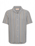 Revolution - Short-Sleeved Cuban Shirt - L&uuml;hikeste varrukatega s&auml;rgid - XXL