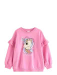 Lindex - Sweatshirt With Unicorn And Brushed Inside - Dressipluusid - 122