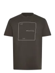 Armani Exchange - T-Shirt - L&uuml;hikeste varrukatega - S