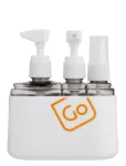 Go Travel - Compact 3-In-1 Bottle Set - Hoiukorvid - ONE SIZE