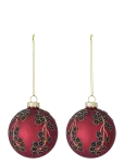 Bloomingville - Camia Ornament - J&otilde;ulukuulid ja kuuseehted - &Oslash; 8 CM