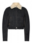 Jacquemus - The Ovalo De-N&icirc;mes Denim Bomber Jacket - L&uuml;hikesed teksap&uuml;ksid - 38