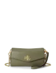Lauren Ralph Lauren - Nappa Turn-Lock Wristlet Crossbody - Rahakotid - ONE SIZE