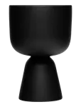 Iittala - Nappula Plant Pot 230X155 Matte Black - Lillepotid - 230X155MM