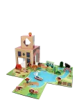 Vilac - Fold-Out Playset - Countryside - M&auml;ngukomplektid - ONE SIZE