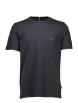 Bison - Mini Striped O-Neck Tee With Print S/S - L&uuml;hikeste varrukatega - S