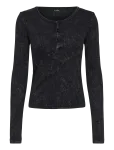 G-Star - Vintage Slim Henley T L\S Wmn - Pikkade varrukatega - M