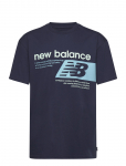 New Balance - Nb Authentic Brand Players Graphic Tee - L&uuml;hikeste varrukatega - 134