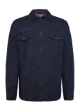 Mos Mosh Gallery - Mmgmarcello Chambray Overshirt - Voodrita teksatagid - S