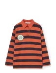 THE ANIMALS OBSERVATORY - Lionfish Kid Polo Shirt Navy - Pikkade varrukatega polos&auml;rgid - 4 Y