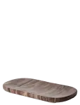 Au Maison - Cutting Board Oval, Marble, Dark Brown, 23X12 Cm - L&otilde;ikelauad - 23X12CM